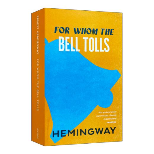 丧钟为谁而鸣 英文原版 For Whom The Bell Tolls 海明威 英文版进口原版经典小说书 外国原著小说英语名著书籍正版 商品图1