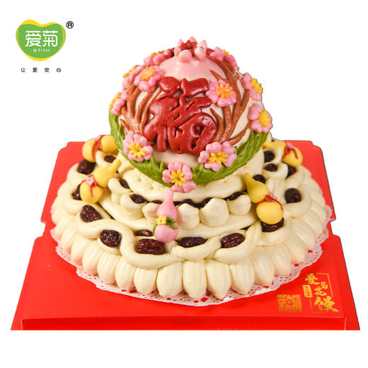 【爱菊花馍】重阳节花馍10寸 商品图0