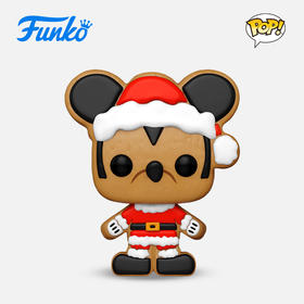 Funko POP Disney Holiday Santa Mickey动画迪士尼假日圣诞米奇手办 64329