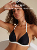 sisia2023新款泳衣女性感深v高腰黑白撞色显瘦泡温泉比基尼bikini 商品缩略图1