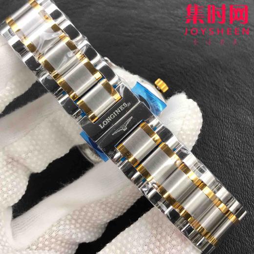 新升级版 浪琴v3名匠双历系列😎ི 间金数字面 经典爆款推荐，原装级蓝宝石镜面，表盘38.5mm 316L精钢表壳表带 ETA2836-2自动上链机械机芯 商品图6