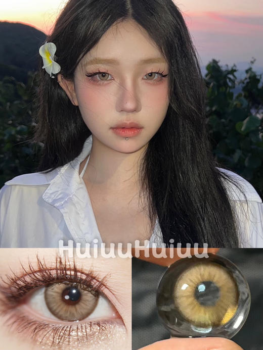 【大直径】RuNaCo-吉普赛 -14.5mm【年抛 0-800度 无525/575】 商品图0