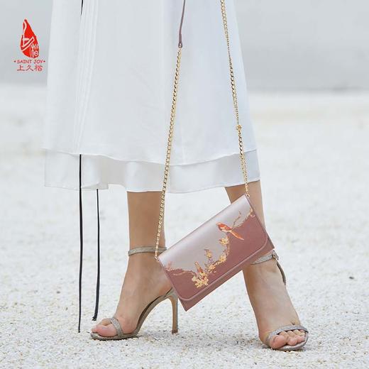 SAINTJOY/上久楷 宋锦晚宴包 手包  鹊上枝头 BWW22C0201 商品图2