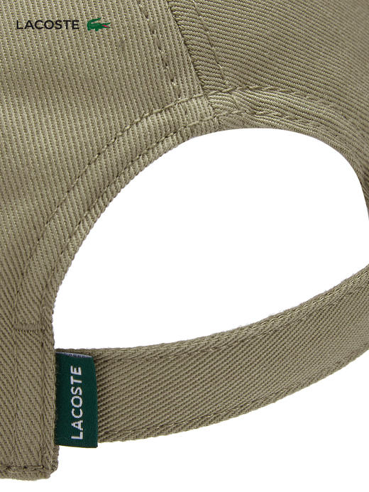 【海南专供价】Lacoste法国鳄鱼男女同款纯色百搭棒球帽鸭舌帽RK0440-98 商品图3