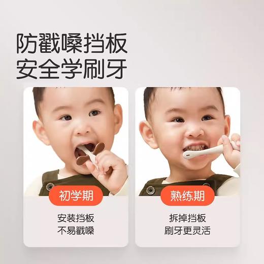世喜儿童牙刷宝宝婴幼儿乳牙刷儿童1岁以上训练牙刷双支装 SX-91155 商品图4