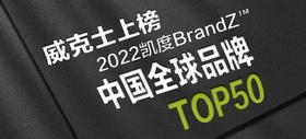  喜报丨Worx威克士上榜2022 凯度BrandZ™中国全球化品牌50强 