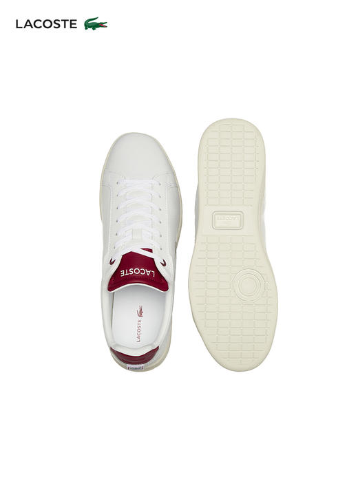 【海南专供价】Lacoste法国鳄鱼男鞋新款时尚百搭运动鞋小白鞋46SMA0035 商品图3