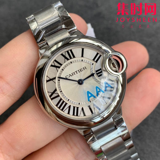 卡地亚 V6蓝气球系列 33mm中号款  新字面 搭载瑞士郎达石英Cal.157机芯（正品一致）316L全精钢材质 商品图1