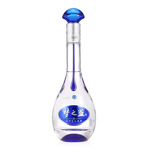 洋河梦之蓝M3 52度绵柔浓香型白酒 500ml*2瓶 礼盒装 商品图2
