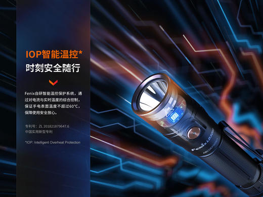 Fenix LD30R小巧便携式18650大泛光强光远射手电居家旅行18650电池 商品图10