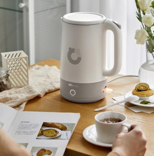 小熊（Bear） 电水壶保温壶电热水壶开水壶1.7L大容量养生 ZDH-Q17U7【ZMD安心系列】  淘气 商品图1