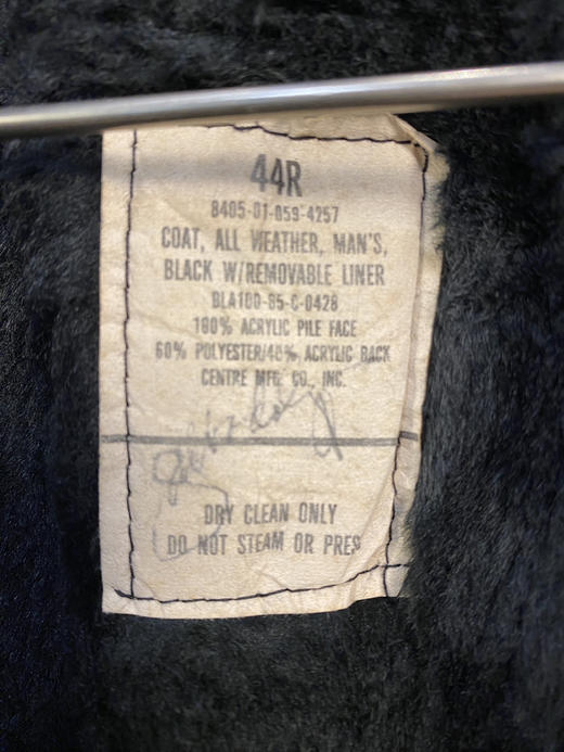 90年代 Vintage 美军公发 长绒毛 外套_CTJK(XL) 商品图2