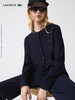 【海南专供价】Lacoste法国鳄鱼女装藏蓝色修身圆领毛衣羊毛衫针织开衫AF1020-98 商品缩略图1