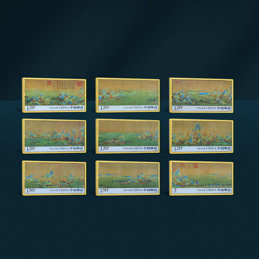 国宝邮画系列 千里江山图、清明上河图、富春山居图 商品图7