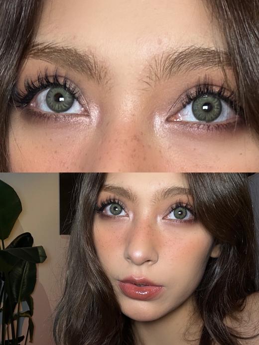 正品年抛 | Cococon系列绿毒G05美瞳 | 直径14.0着色直径13.3 | 韩国产 商品图0