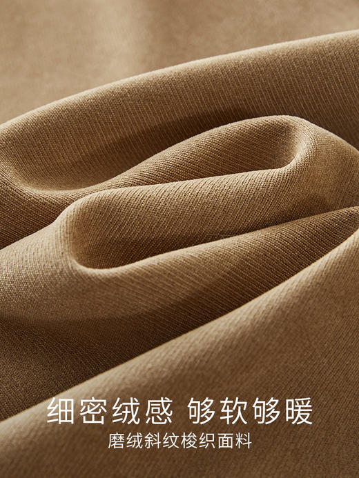 【1件75折，2件73折】熙世界学院风马甲配连衣裙套装女小众设计磨绒衬衫裙2025秋冬新款 商品图3