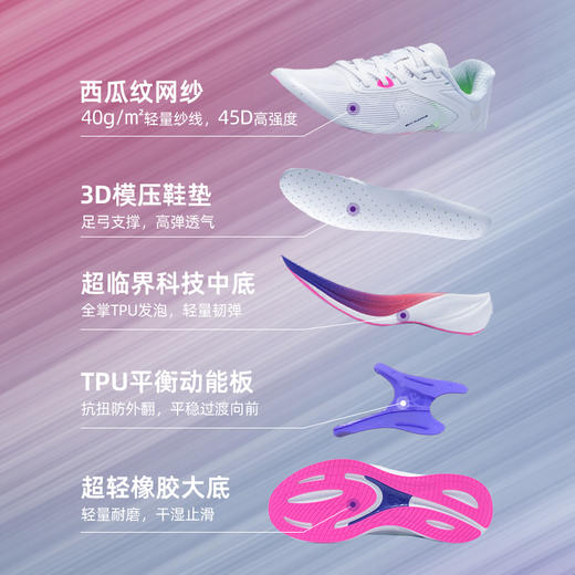 必迈狩猎2.0专业马拉松竞速训练跑鞋超轻透气回弹防滑耐磨跑步鞋 商品图7