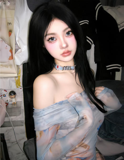 【大直径】EALLAGIRL-冰川小岛 -14.5mm【年抛 0-800度 无525/575】 商品图9