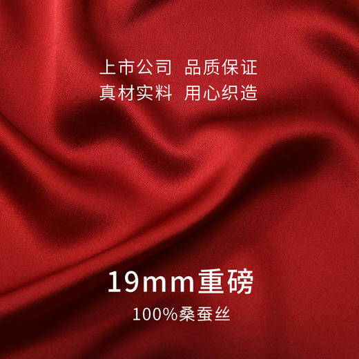 新年献礼】19姆米100%桑蚕丝红色真丝新中式刺绣睡袍女晨袍金三塔新品  YSFDD106 商品图4