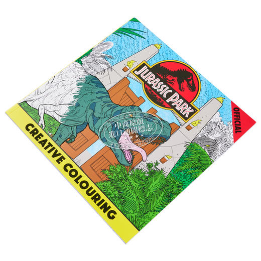 【中商原版】侏罗纪公园官方创意涂色书 英文原版 Orchard Books Official Jurassic Park Creative Colouring 商品图1