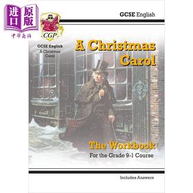 【中商原版】英国CGP GCSE English - A Christmas Carol Workbook (includes Answers)