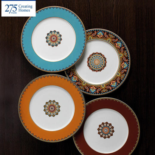 villeroyboch德国唯宝欧式进口金边骨瓷餐盘家用 商品图0