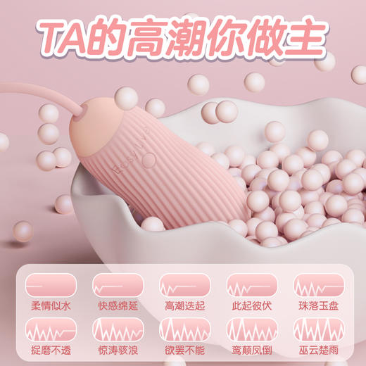 【Pudding跳蛋】无线静音遥控强震跳蛋女用情趣用品（极速私密发货） 商品图2