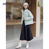 【商场同款】CJOI002 “清新短泡芙” 短款直身型晨雾绿羽绒服 轻盈软绵 温柔包裹 温暖却不厚重,适合日常通勤的时尚穿搭 商品缩略图7
