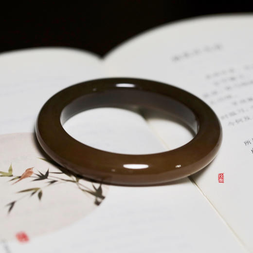 和田玉（糖玉）手镯--平安镯（圈口请备注留言） 商品图1