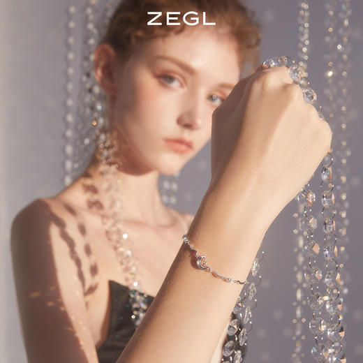 ZEGL设计师星月手链女生款轻奢小众精致闺蜜手饰品生日礼物送女友 商品图3