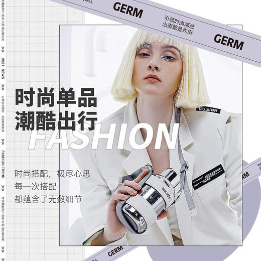 【小家电】格沵（germ）-米奇系列成人智能保温杯 HF 商品图3