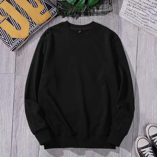 【独特的印花设计，让你眼前一亮！】卫衣男2023潮牌，运动秋冬新款，男式宽松大码圆领印花网红款打底上衣lm 商品图6