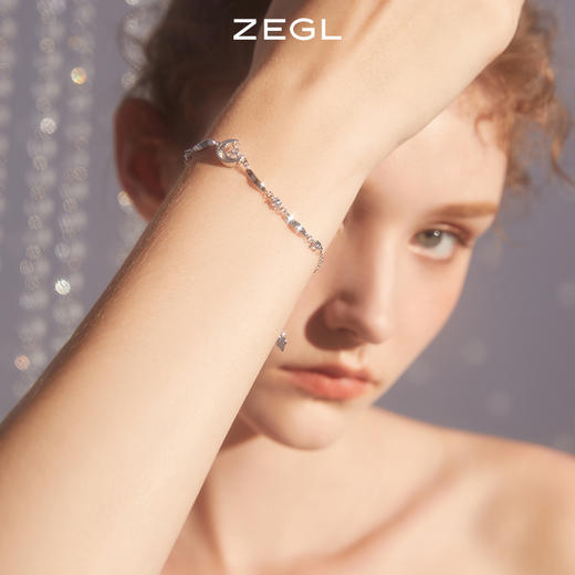 ZEGL设计师星月手链女生款轻奢小众精致闺蜜手饰品生日礼物送女友 商品图2