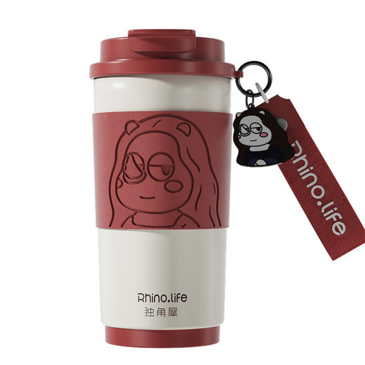 TD50203801 独角犀我犀艺术家系列双饮咖啡杯蒙娜丽犀 商品图0