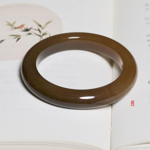 和田玉（糖玉）手镯--平安镯（圈口请备注留言） 商品图4