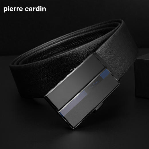 皮尔卡丹“职场精英”系列简约男士牛皮皮带腰带 商品图2