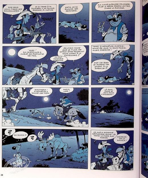 【中商原版】幸运的路克系列卷1-9 Lucky Luke 法文原版 Laurent Gerra 绘本 漫画 商品图5