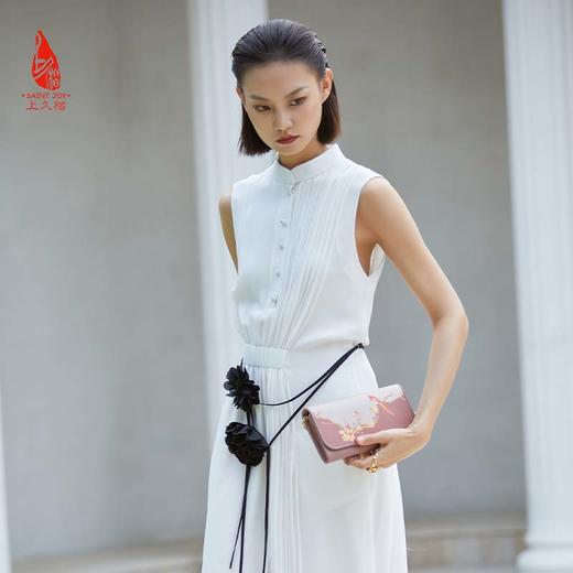 SAINTJOY/上久楷 宋锦晚宴包 手包  鹊上枝头 BWW22C0201 商品图6
