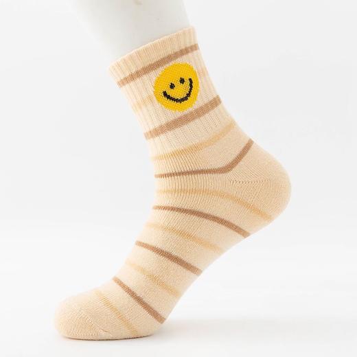 「5双装！加厚毛圈袜」袜子女冬加厚保暖毛圈袜 日系中筒袜子配饰 商品图4