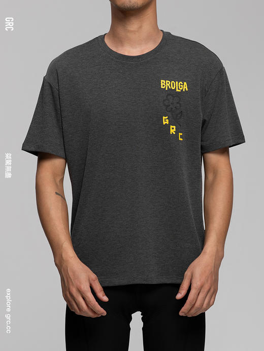 GRC桀骜无尽科技海藻环保纤维透气速干T恤夏季快干骑行短袖 商品图3