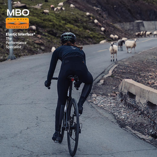 MBO女子防风抓绒背带骑行裤 秋冬反光长裤 暮雪II  不补货 (经销商专拍链接，非经销商拍单不发货) 商品图7