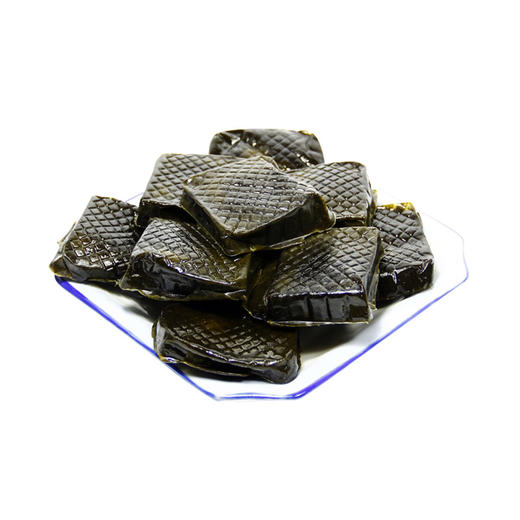 【凤凰古城特产】镇竿阿牛青蒿粑腊肉咸菜味/芝麻白糖味418g/袋 商品图2