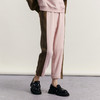 谜底拼色休闲裤女2023冬款时尚百搭宽松厚款直筒裤卫裤234MK1532 商品缩略图1