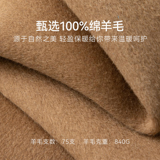 【严选】诗凡黎冬经典西装领大衣7EA370801 商品图3