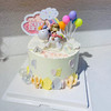 独角兽女孩——卡通女孩生日蛋糕 商品缩略图0