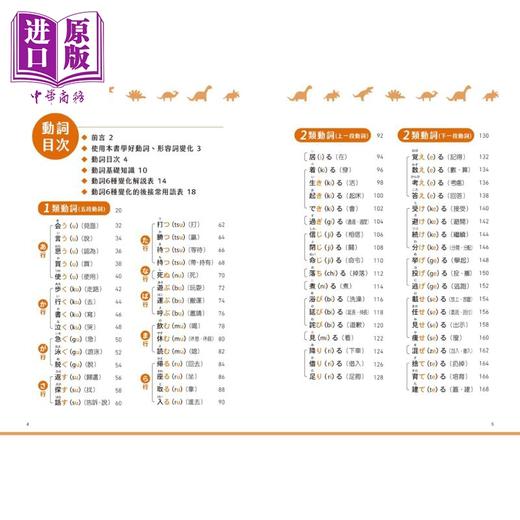 【中商原版】不用老师教的 日语动词 形容词变化 附QR Code线上音档 港台原版 日语学习 日本语自学指南 商品图2