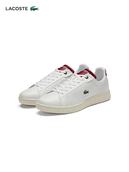 【海南专供价】Lacoste法国鳄鱼男鞋新款时尚百搭运动鞋小白鞋46SMA0035 商品图2