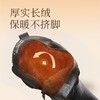 真皮粗跟短靴2023新款冬季女鞋中跟中年妈妈棉鞋软底加绒保暖皮鞋23M318-2Z 商品缩略图1