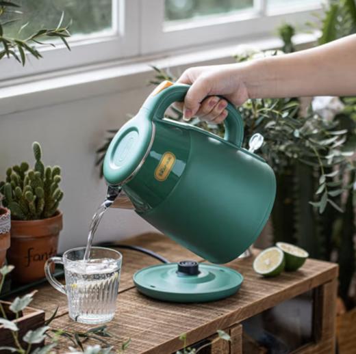 小熊（Bear） 烧水壶电水壶保温电热水壶开水壶1.5L大容量 ZDH-Q15E1【ZMD安心系列】  淘气 商品图2