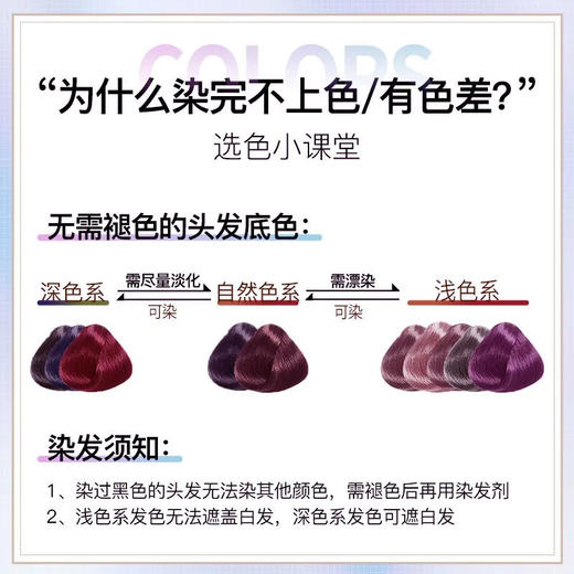 新款潮色染发膏泡沫型植物萃取半永久染色小包装 商品图6